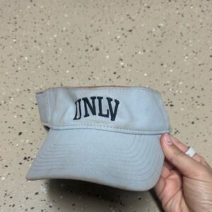 Nike Gray Visor with Black Embroidery